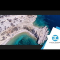 Stara Baska island Krk - Beautiful beaches /// Aerial video